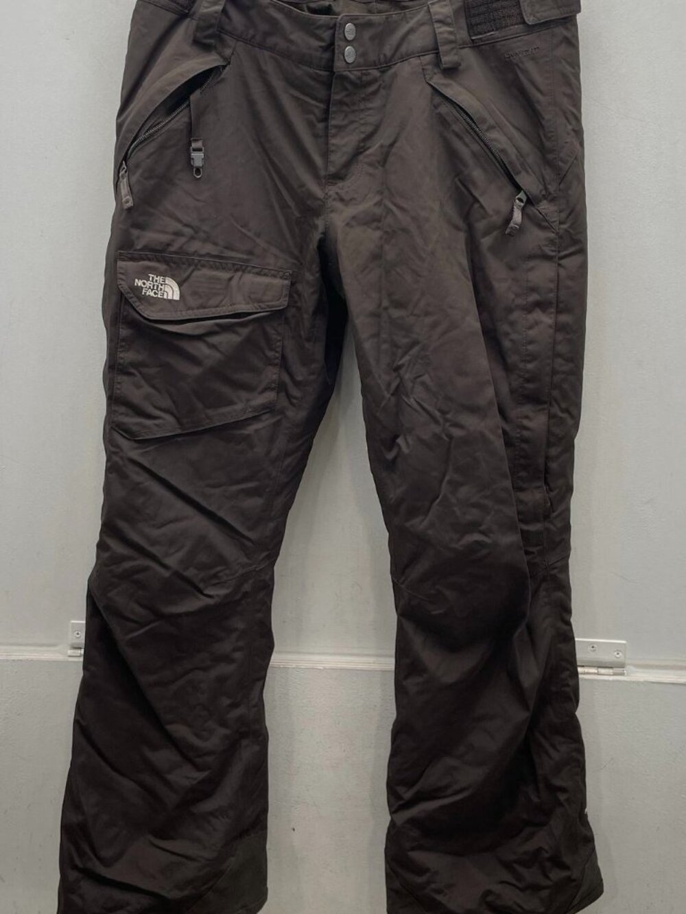 The North Face Brown HyVent Insulated Ski Snow Pants Women M